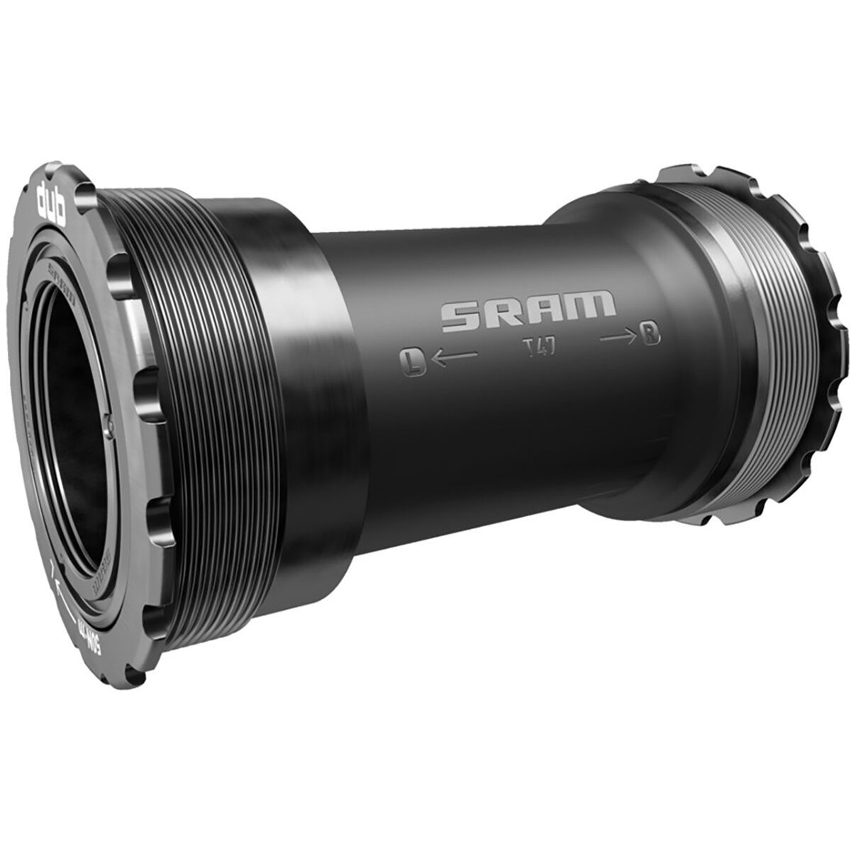 SRAM DUB T47 Ceramic Bottom Bracket Black, 77mm Road/Road Wide