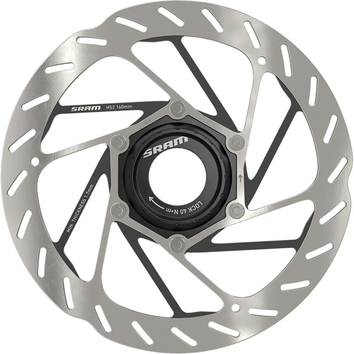SRAM SRAM HS2 Rotor - Centerlock One Color, 200mm