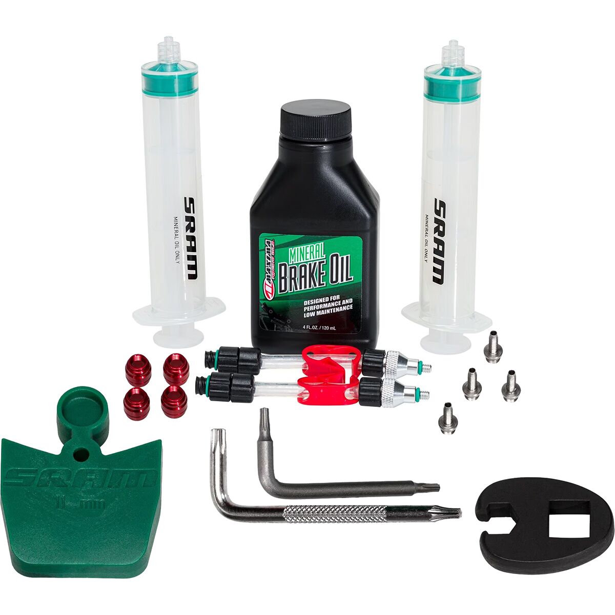SRAM Standard Mineral Oil Bleed Kit - Components
