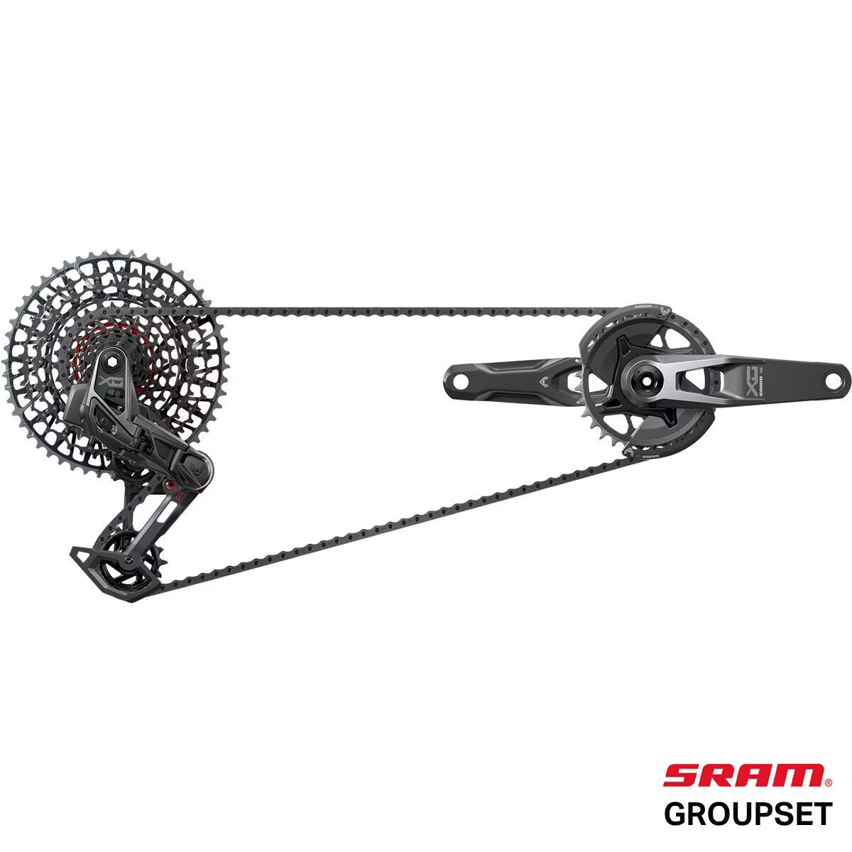 SRAM X0 Eagle AXS Transmission DUB Groupset