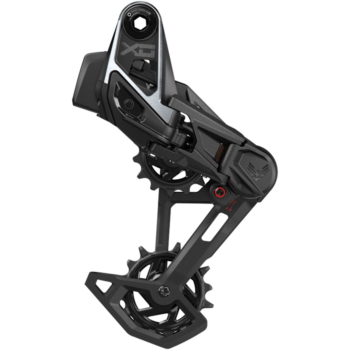 Sram SRAM X0 Eagle AXS Transmission Rear Derailleur Black, 52T Max