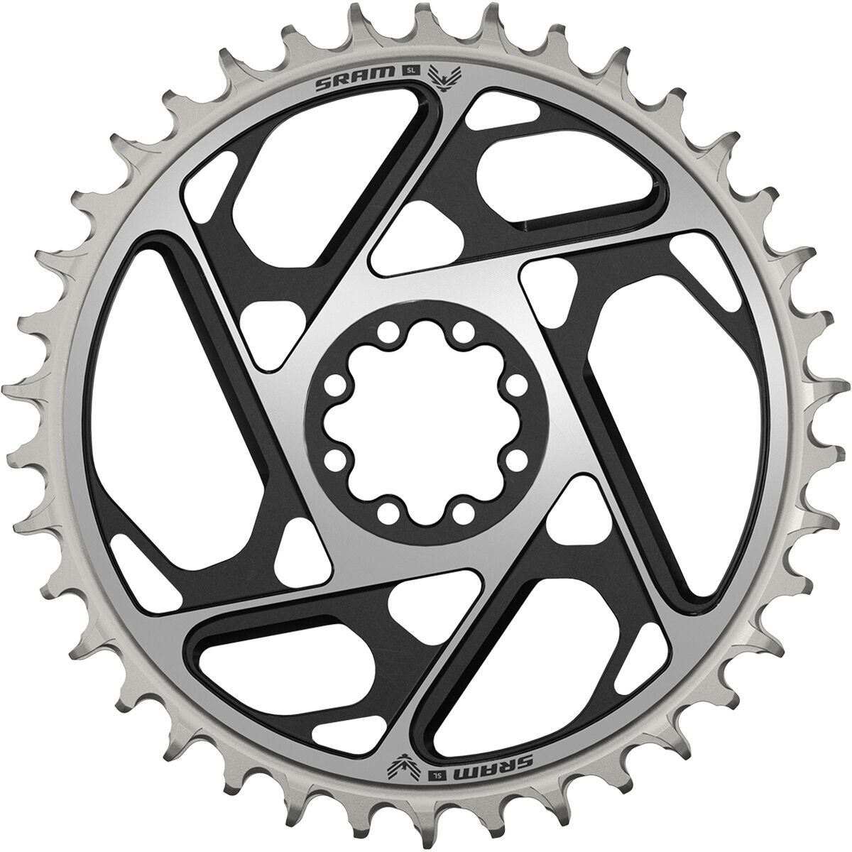 SRAM XX SL Eagle Transmission Direct Mount Chainring Black, 38T, 0mm Offset/Super Boost