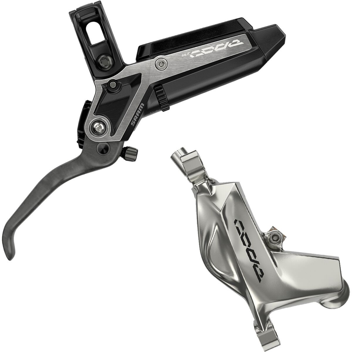 SRAM SRAM Code Ultimate Stealth Disc Brake Black Anodized, Front, Left