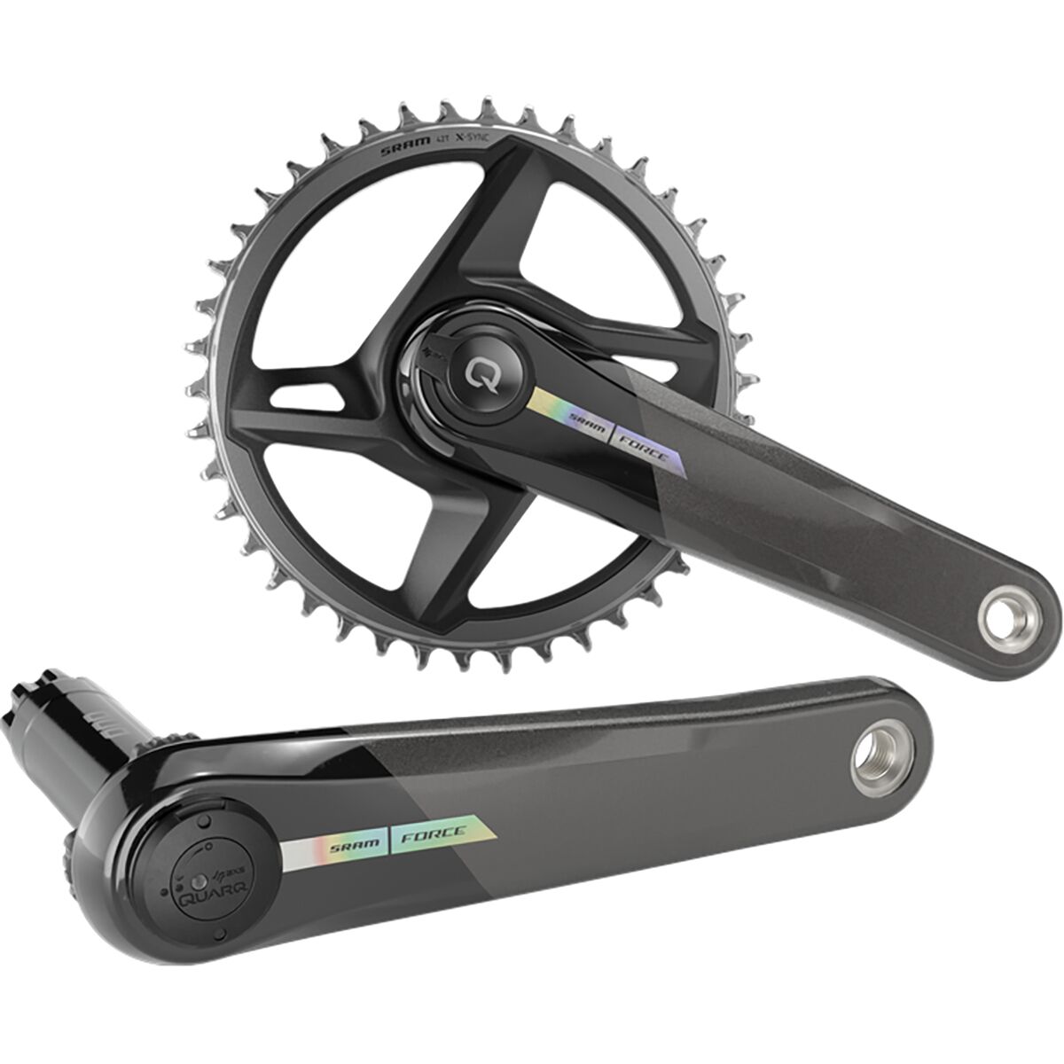 SRAM Force AXS Power Meterクランクセット 48/35T SRAM Force AXS 2x Direct Mount Power Meter Kit - Components