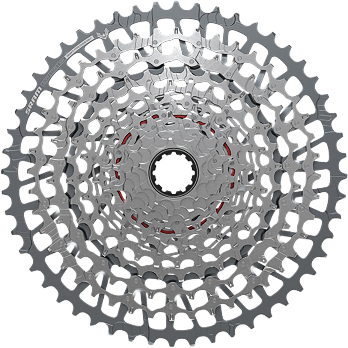 SRAM XS-1275 GX Eagle Transmission 12-Speed Cassette Silver, 10-52t