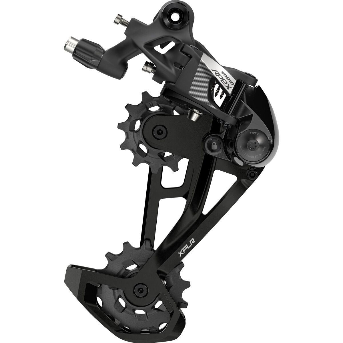 SRAM Apex XPLR 12-Speed Rear Derailleur Black, 44t Max