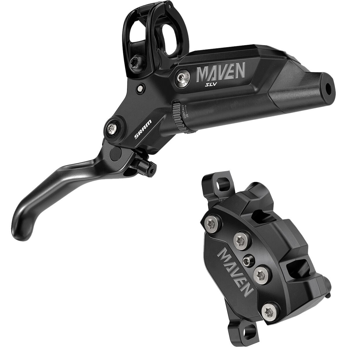 SRAM Maven Silver Disc Brake Black, Front
