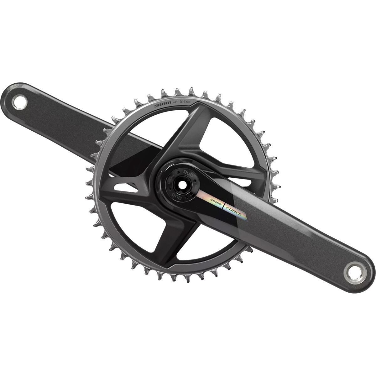SRAM SRAM Force D2 1 DUB 12-Speed Direct Mount Crankset Iridescent, 177.5mm, 40T