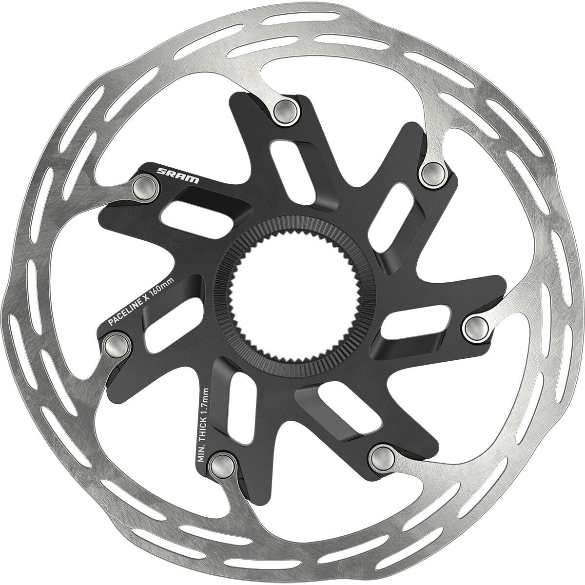 SRAM Paceline X Rotor - Centerlock One Color, 140mm, (includes lockring)
