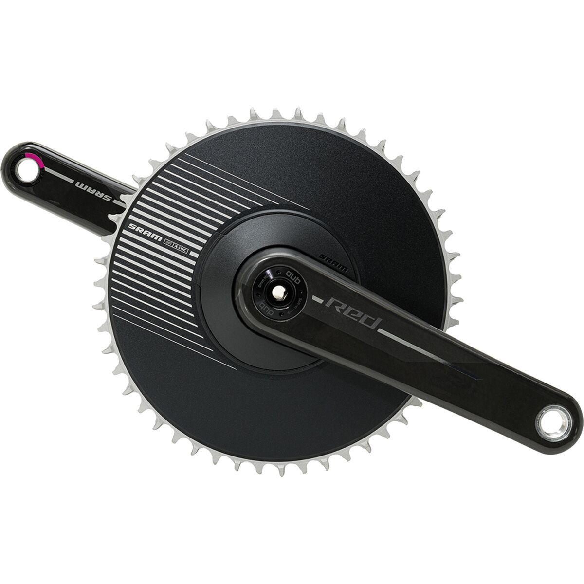 SRAM RED 1x DUB Aero Crankset Black, 175mm, 50T