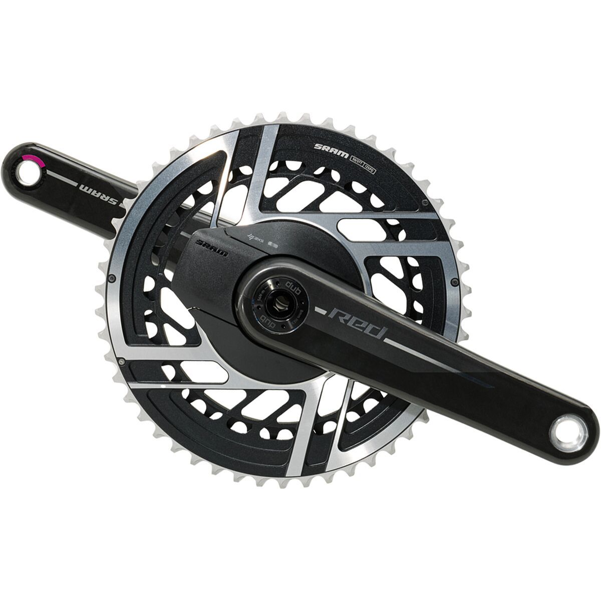 Sram SRAM RED AXS Power Meter Spider DUB Crankset Black, 175mm, 50/37T