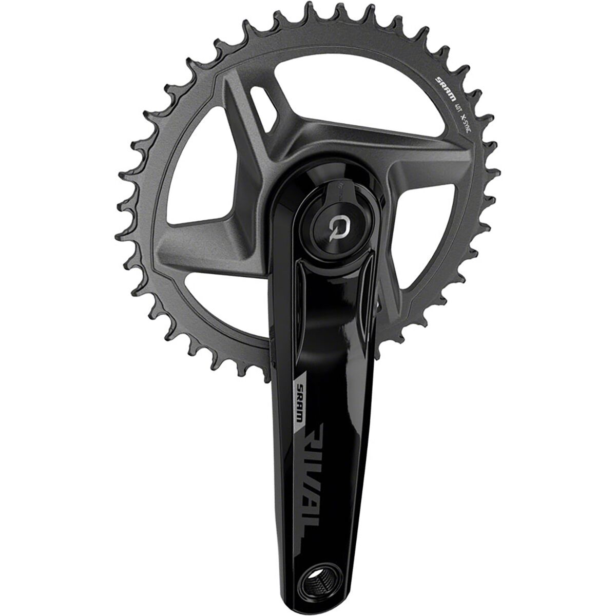 SRAM Rival 1 AXS DUB Power Meter Crankset - Components