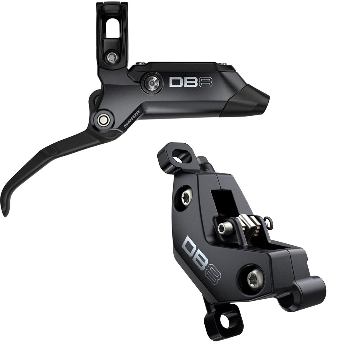 SRAM DB8 Disc Brake - Stealth Black, Front/Rear