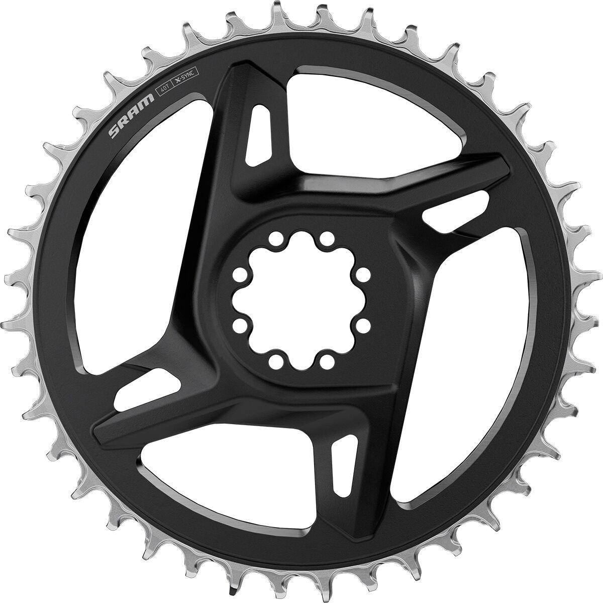 SRAM RED 1x X-Sync Direct Mount Chainring Black/Silver, 44t