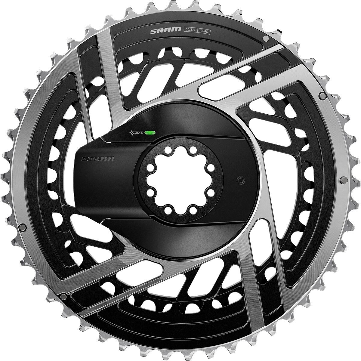 SRAM RED AXS Direct-Mount Power Meter Black/Silver, 48/35t