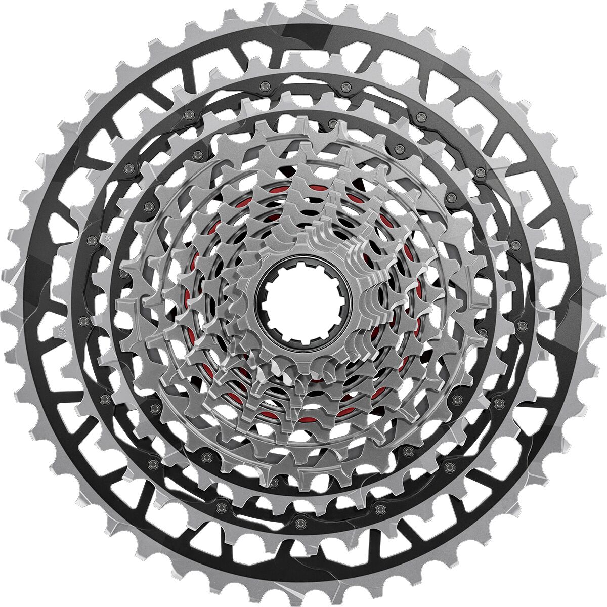 Sram SRAM RED XPLR 13-Speed Cassette Silver, 10-46t