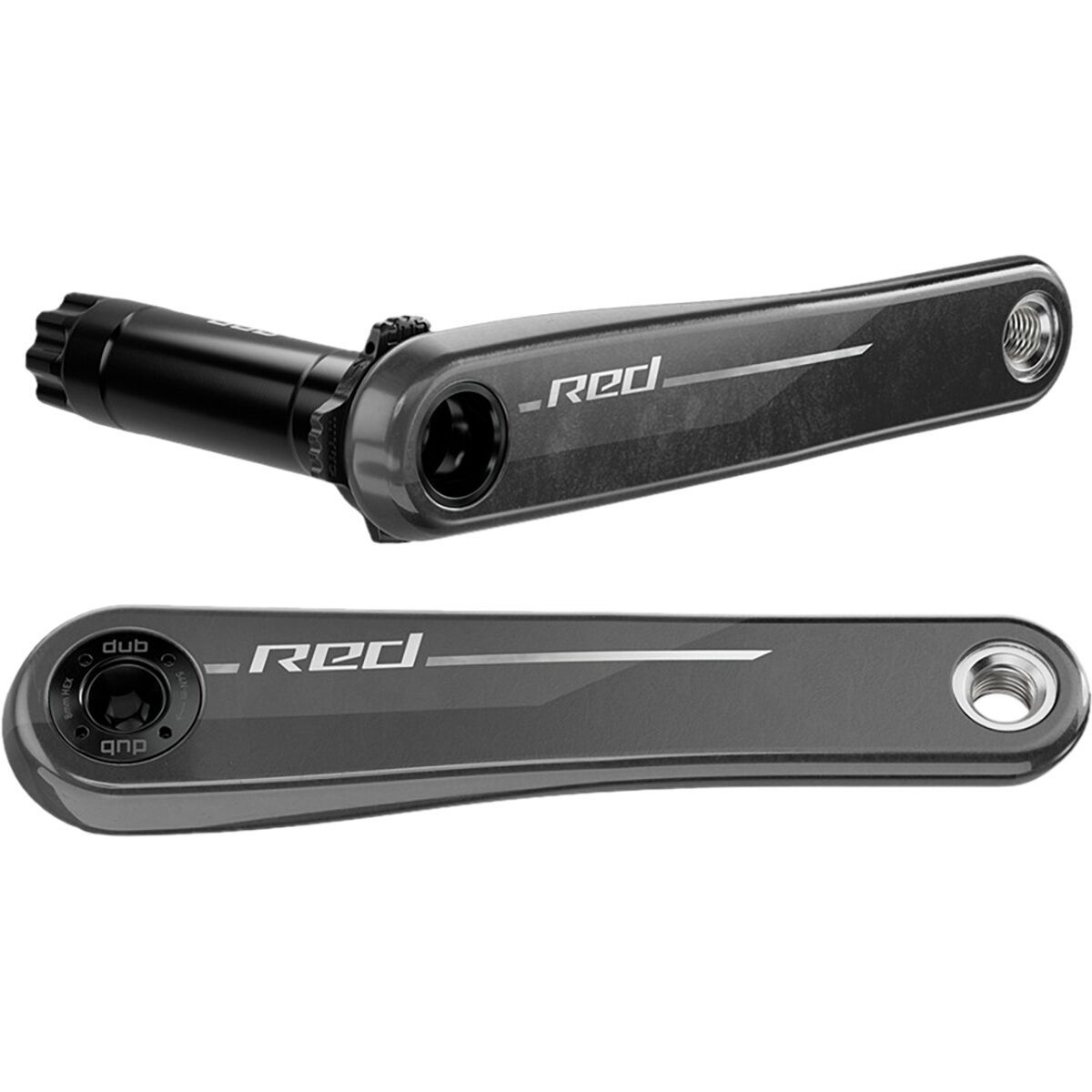 Sram SRAM RED XPLR DUB Crank Arm Assembly Black, No Chainring, 160mm