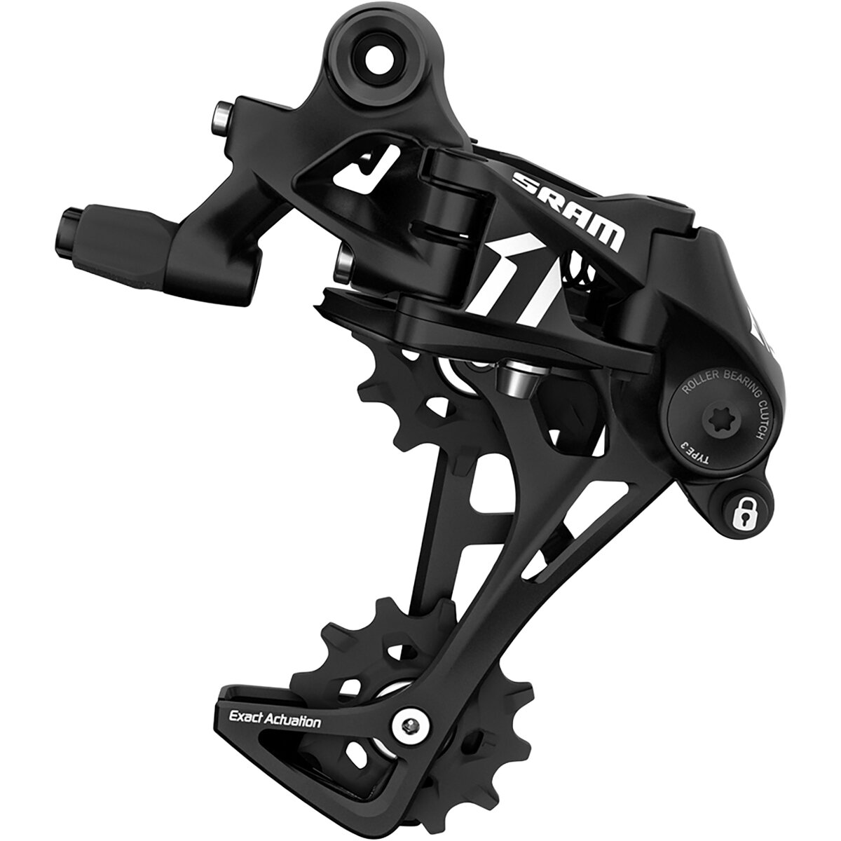 Sram | Apex 1 Rear Derailleur Blk, 11 Spd, 42T Max, Exact Actuation