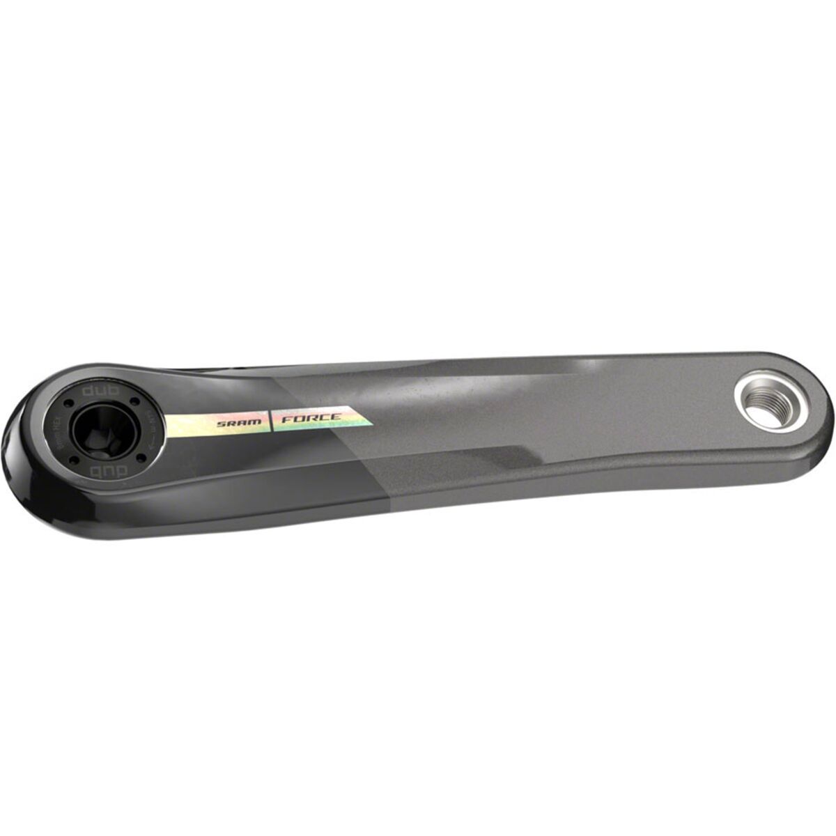 SRAM Force D2 DUB Wide Crank Arm Assembly Unicorn Grey w/ Laser Foil, 167.5mm
