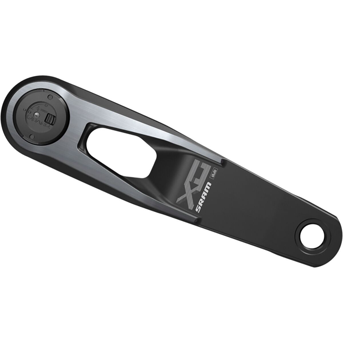 SRAM X0 D1 DUB MTB Wide Left Arm and Powermeter Spindle Black, 175mm