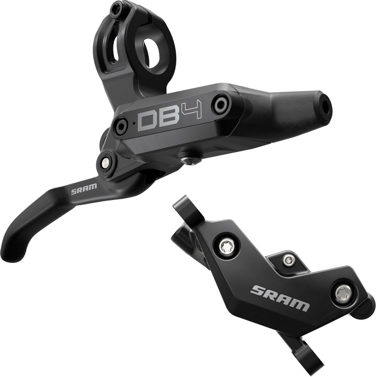 SRAM DB4 Disc Brake Diffusion Black, Right, Front/Rear