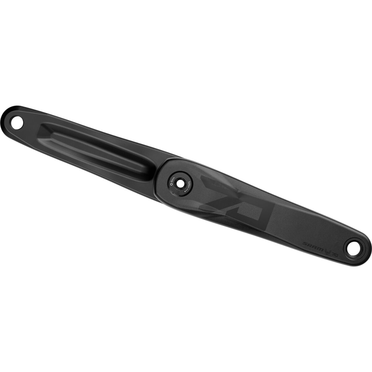 SRAM Eagle 70 ISIS Pedal Assist Crank Arm Assembly Black, 165mm, M15 Self Extracting Bolt