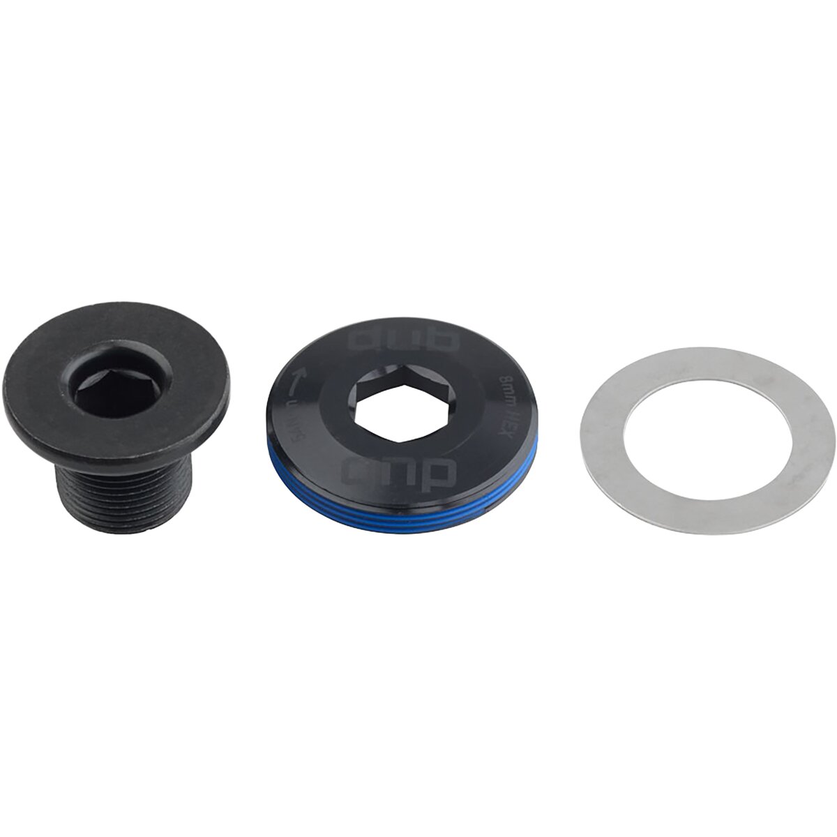 SRAM Eagle 70 Self-Extracting Crank Arm Bolt Kit Black, M15/M30 Dub Steel