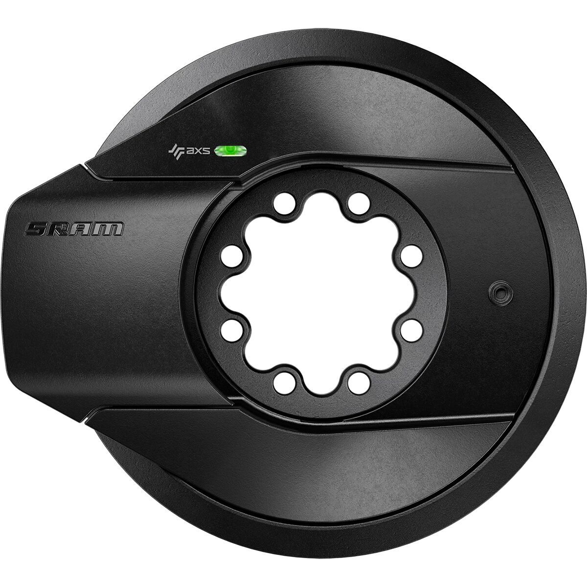 SRAM Force E1 AXS Threaded Mount Power Meter Spider Black, One Size