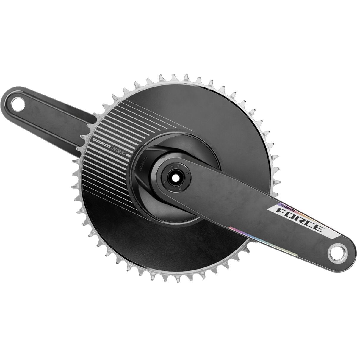 SRAM Force E1 DUB 1x Aero Crankset Black, 175mm, 50t