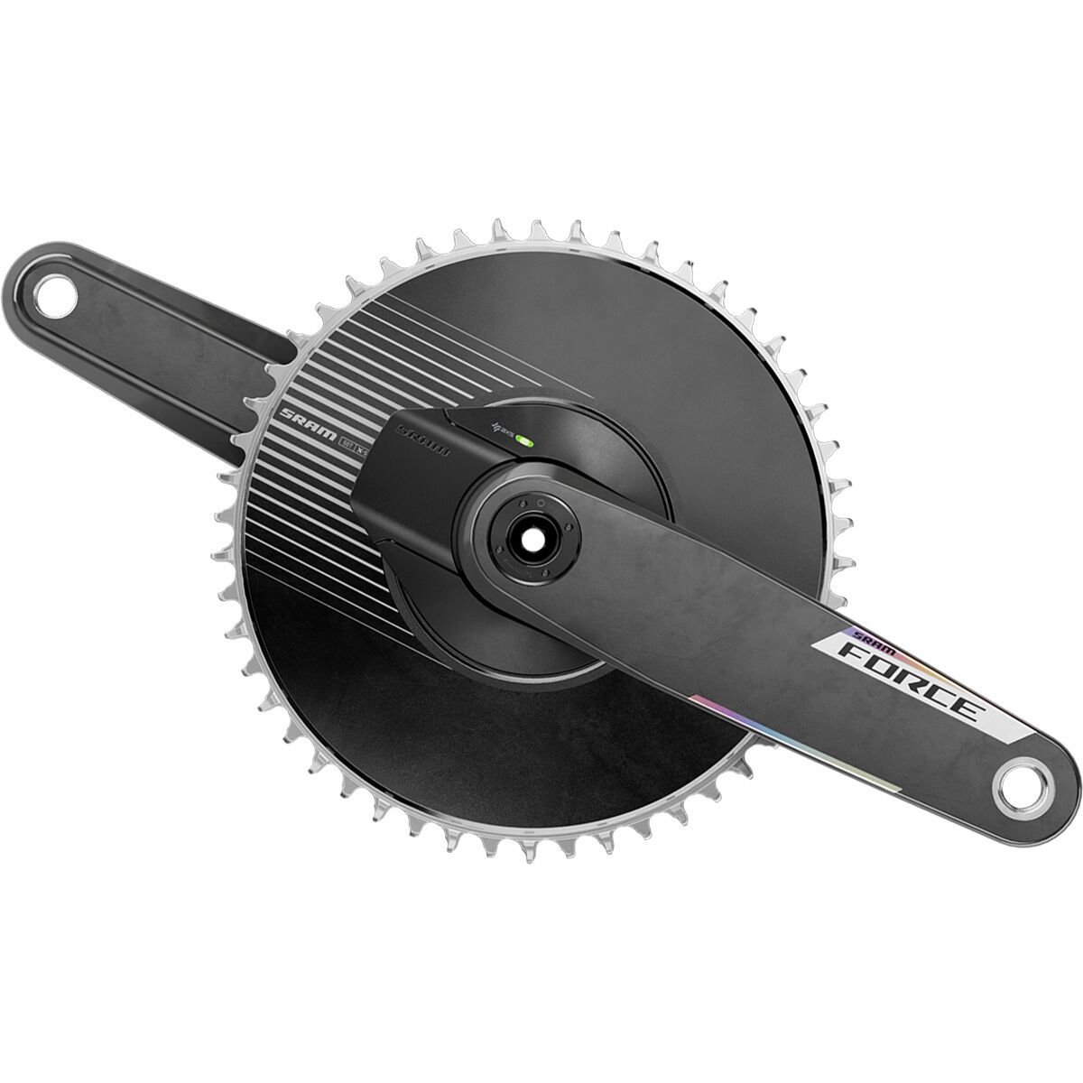 SRAM Force E1 DUB AXS 1x Power Meter Crankset Black, 165mm, 50t