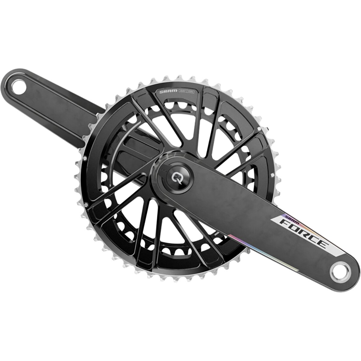 Sram SRAM Force E1 DUB AXS 2x Power Meter Crankset Black, 175mm, 46,33t
