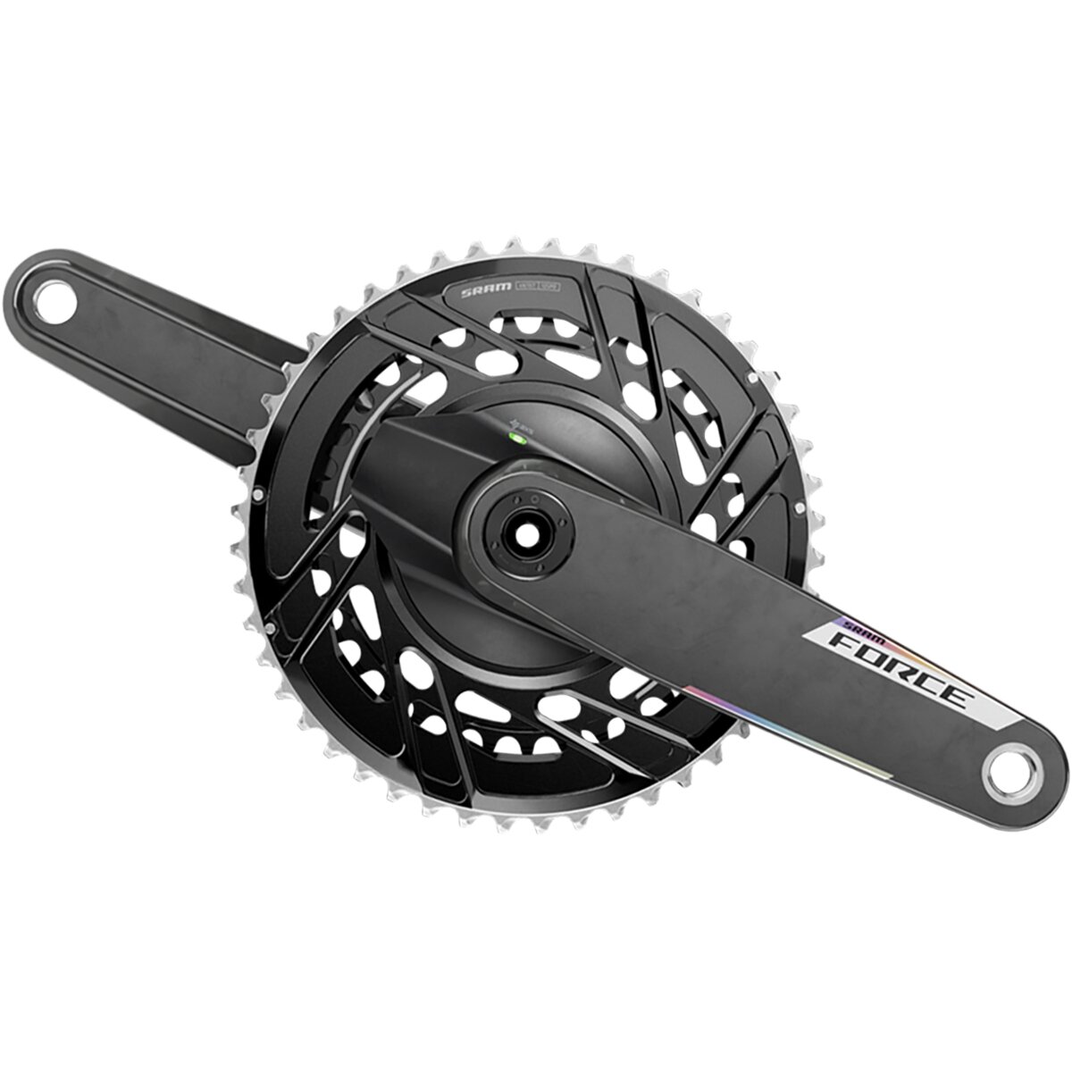 Sram SRAM Force E1 DUB AXS 2x Power Meter Crankset Black, 175mm, 46,33t
