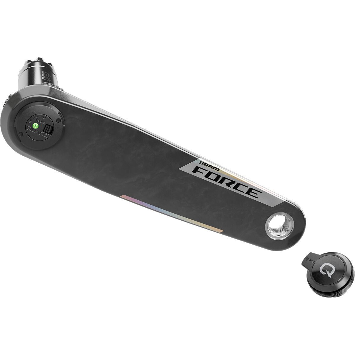 SRAM Force E1 DUB Wide Left Arm and Power Meter Spindle Black, 160mm