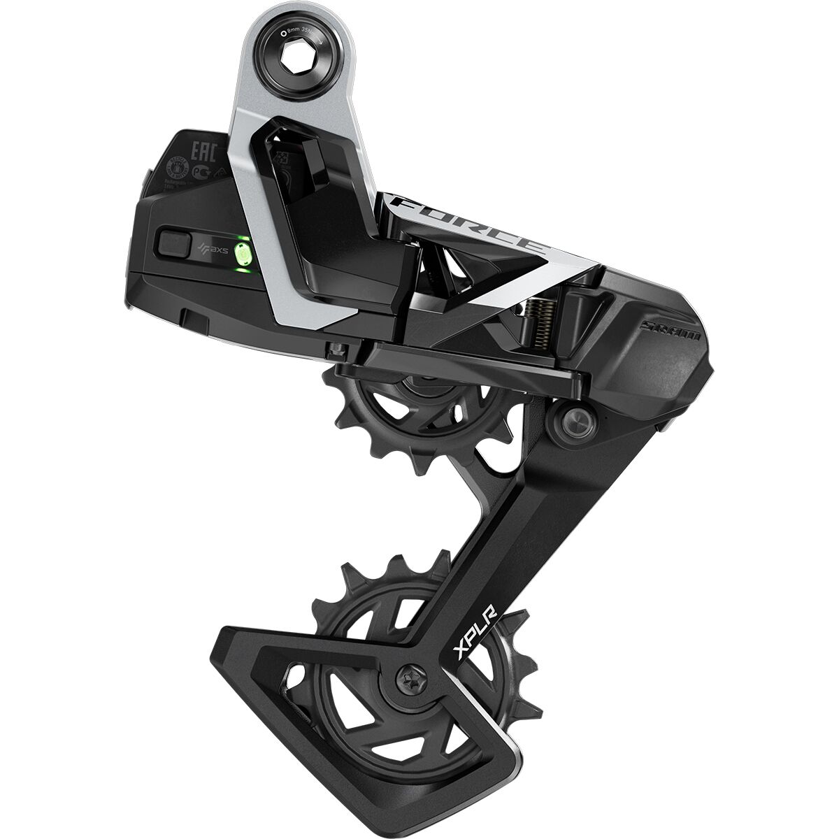 Sram SRAM Force E1 XPLR AXS 13-Speed Rear Derailleur Black, 13-Speed, 46t Max