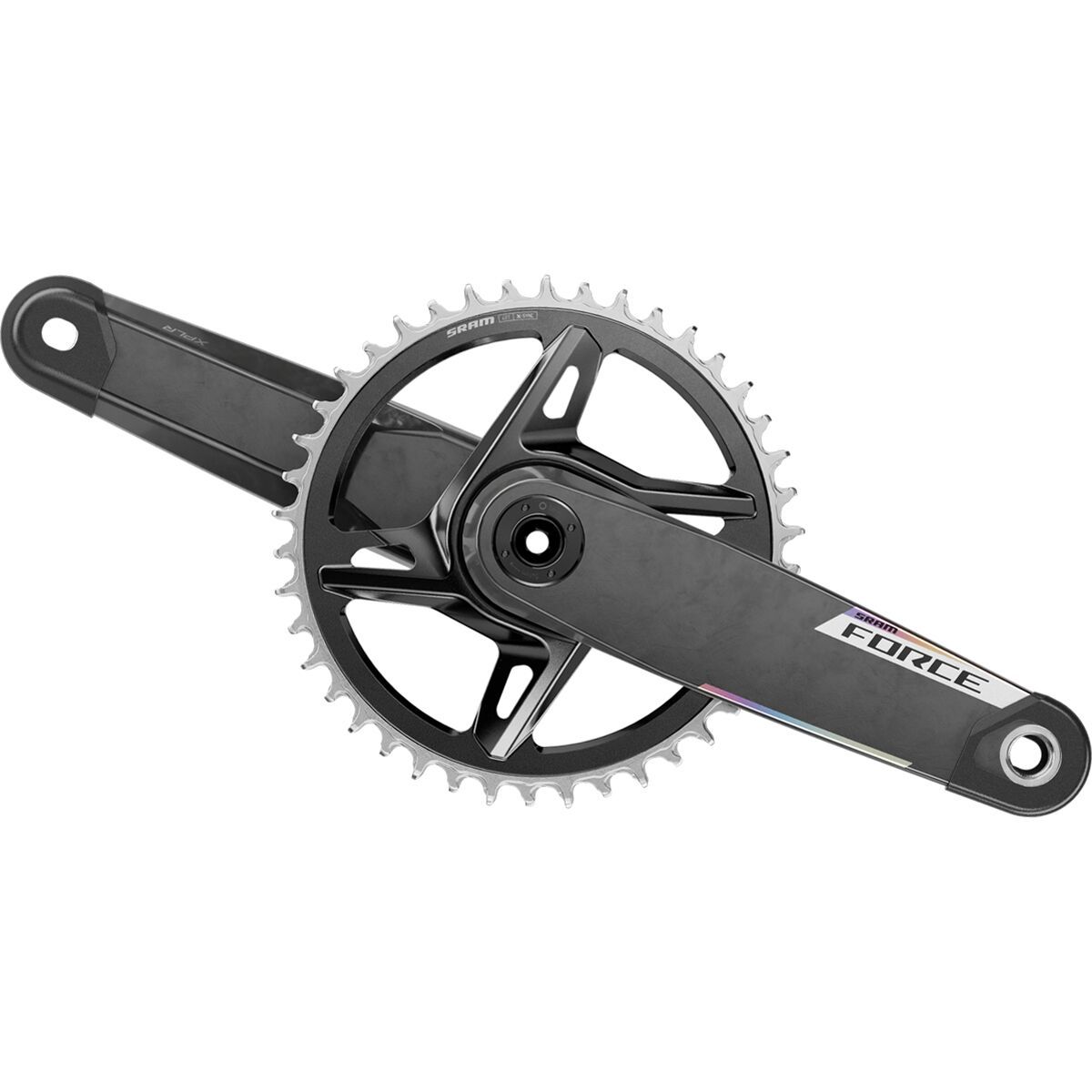 SRAM Force E1 XPLR DUB Wide 1x Crankset Black, 172.5mm, 42t