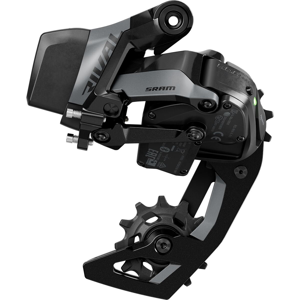 Sram SRAM Rival E1 AXS 12-Speed Rear Derailleur Black, 12-Speed, 36t Max