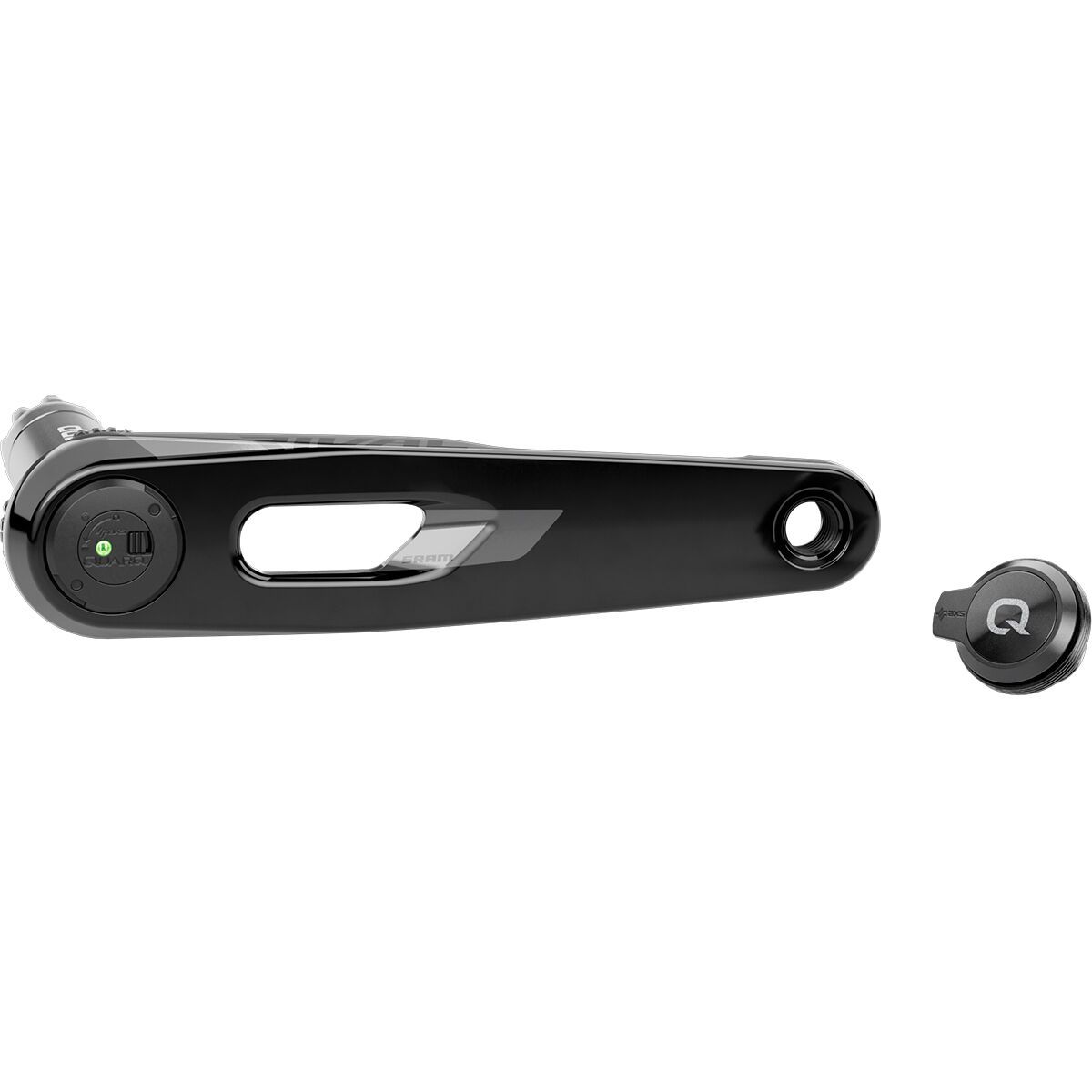 SRAM Rival E1 DUB Wide Left Arm and Power Meter Spindle Black, 172.5mm