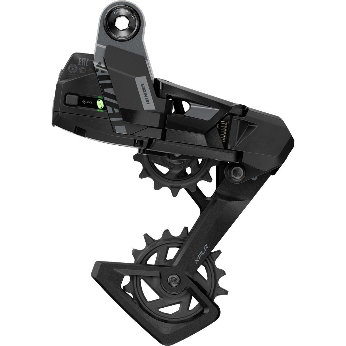 Sram SRAM Rival E1 XPLR AXS 13-Speed Rear Derailleur Black, 13-Speed, 46t Max