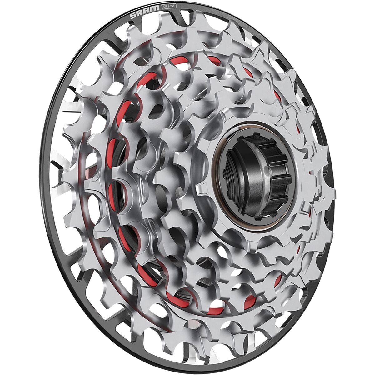 Sram SRAM XS-797 T-Type Downhill 7-Speed Cassette Downhill Slim XD, 10-24T