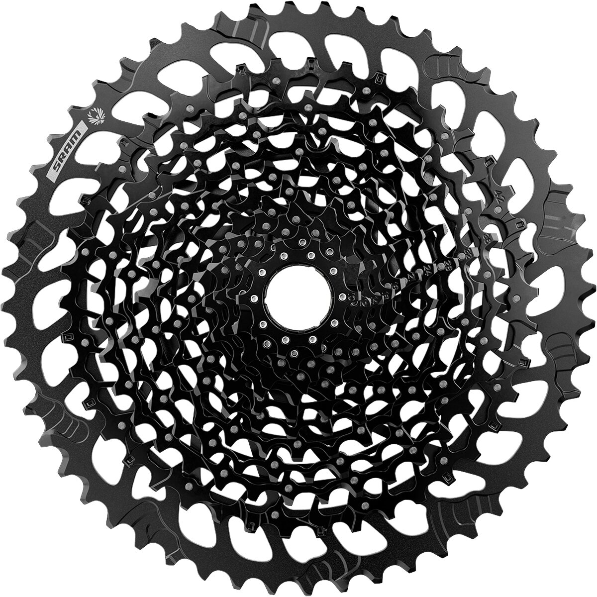 SRAM XG1275 GX Eagle 12-Speed Cassette Black, 10-52t, Gen 3