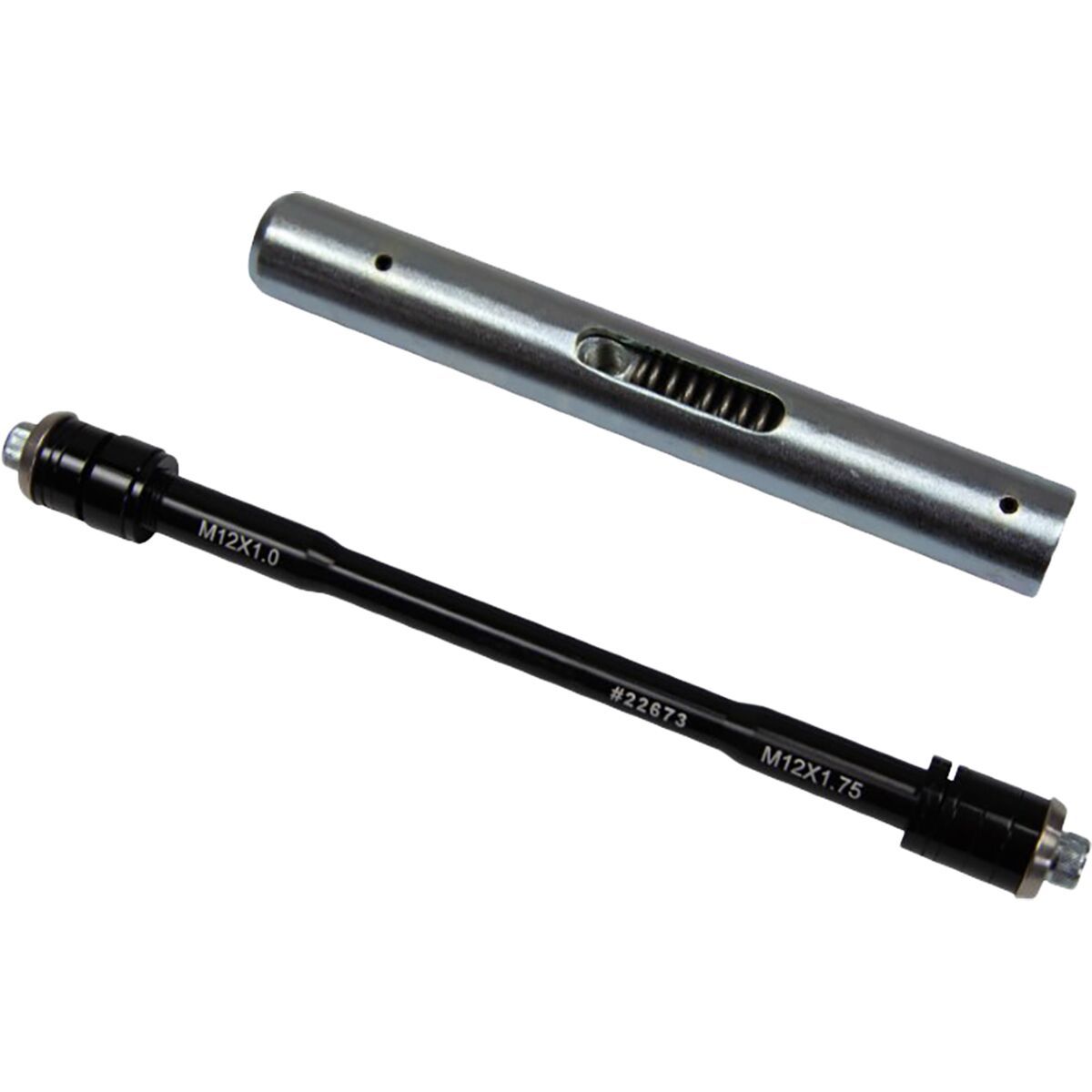 Saris Saris Thru Axle Adapter Black, 142x12/1.0 & 1.75 TP