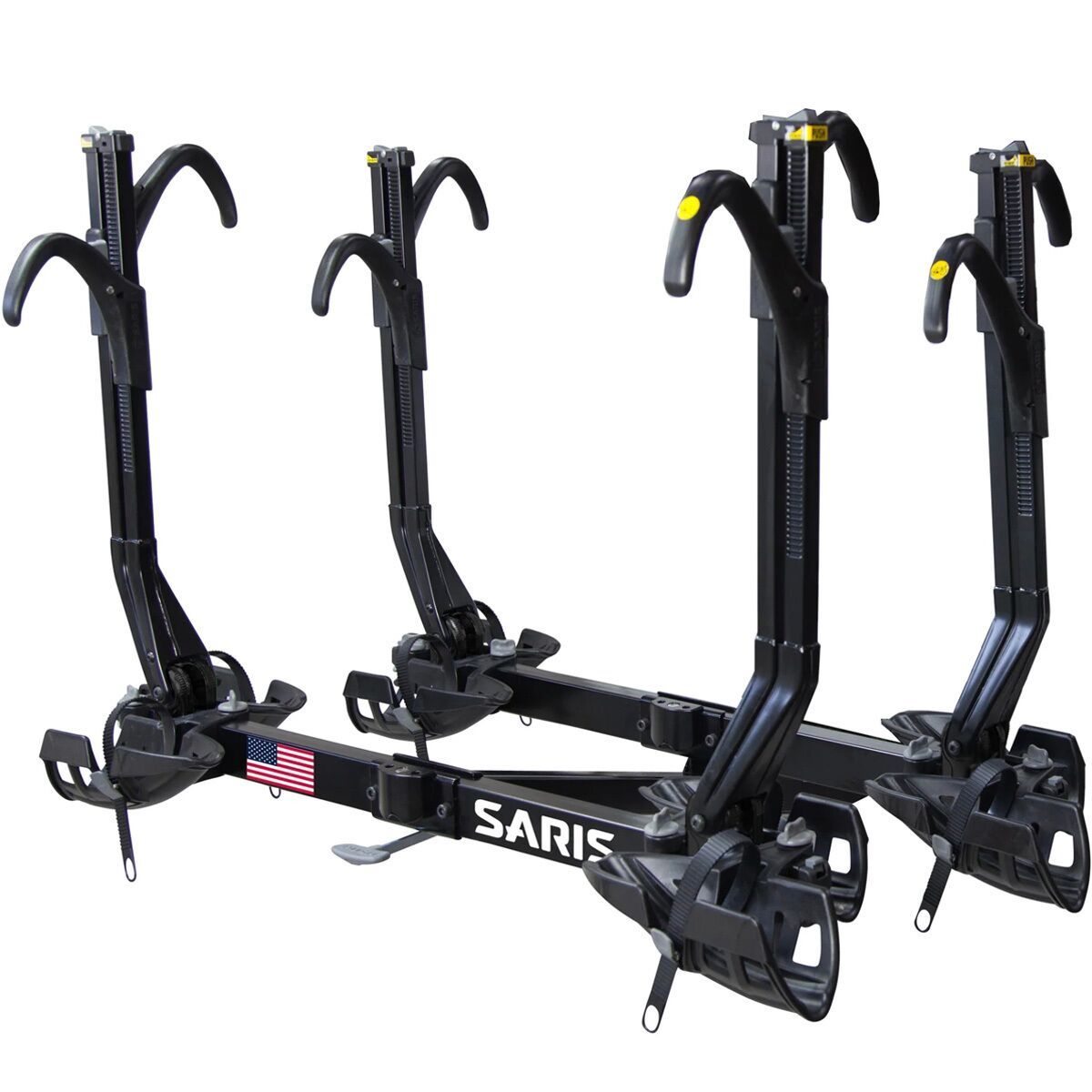 Saris Superclamp G3 4-Bike Black, 2in Hitch