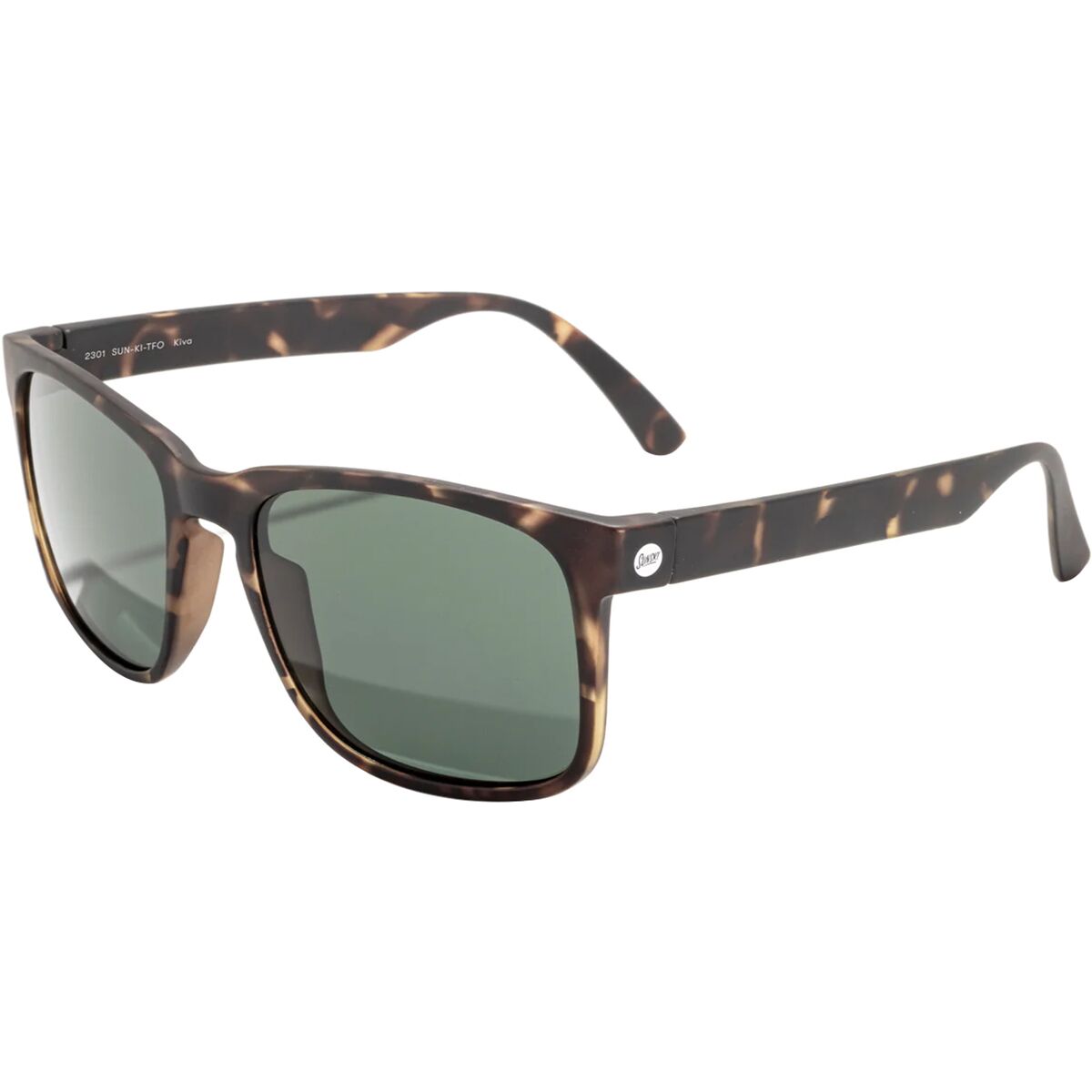 Sunski Sunski Kiva Polarized Sunglasses Tortoise Forest, One Size - Men's