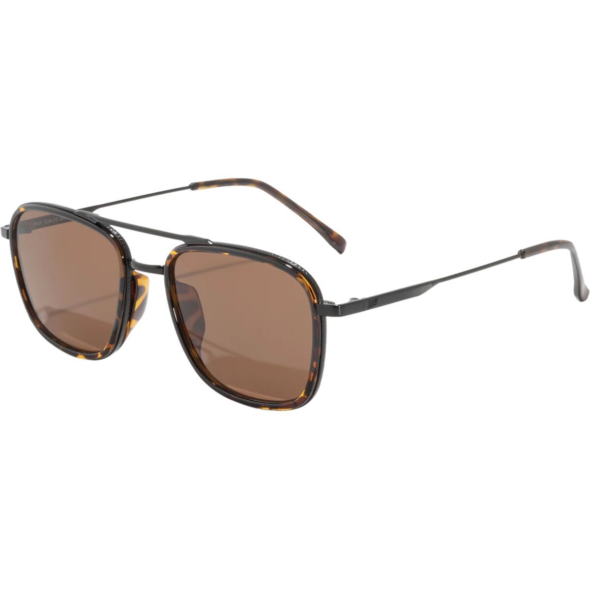 Sunski Sunski Estero Polarized Sunglasses Tortoise Amber, One Size - Men's
