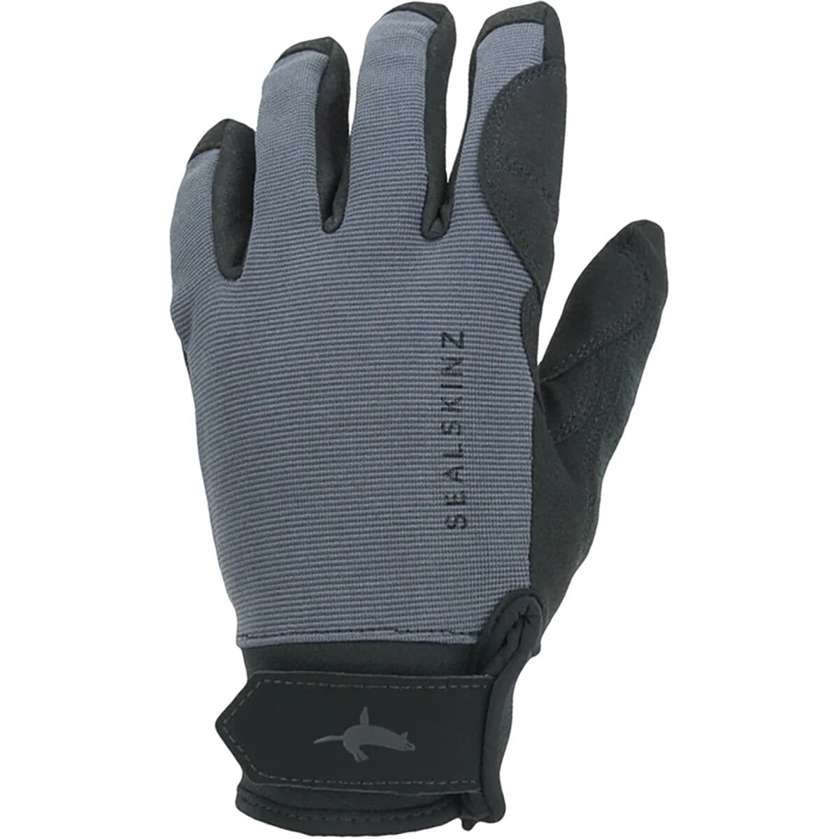 SealSkinz Sutton Waterproof All Weather MTB Glove - Men's Black/Grey, L