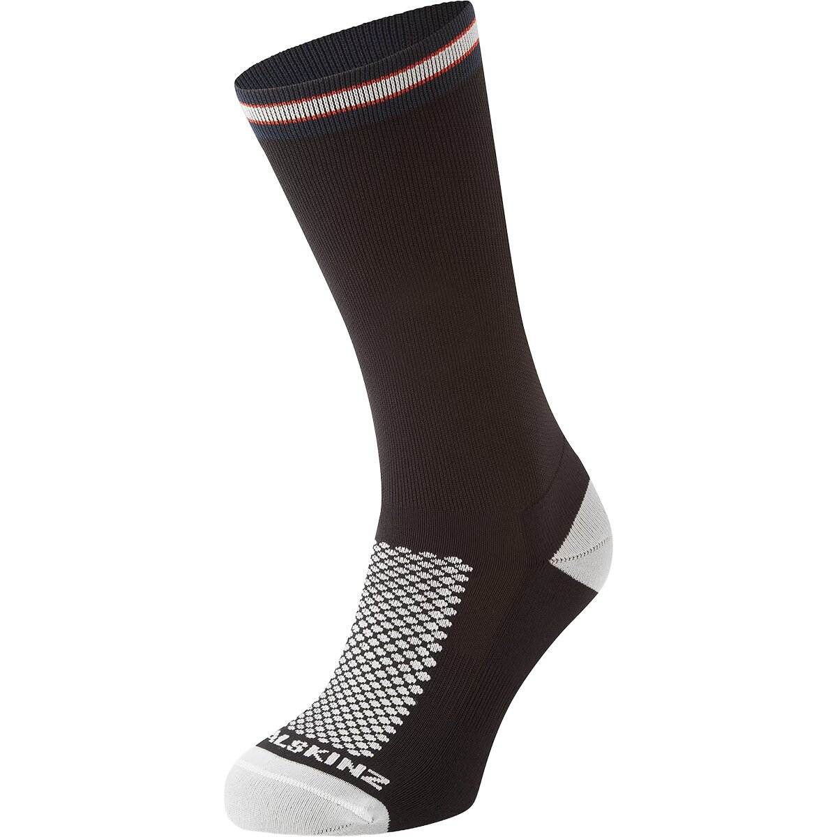 Sealskinz SealSkinz Caister Single Layer Mid Length Cycle Sock Black, M - Men's