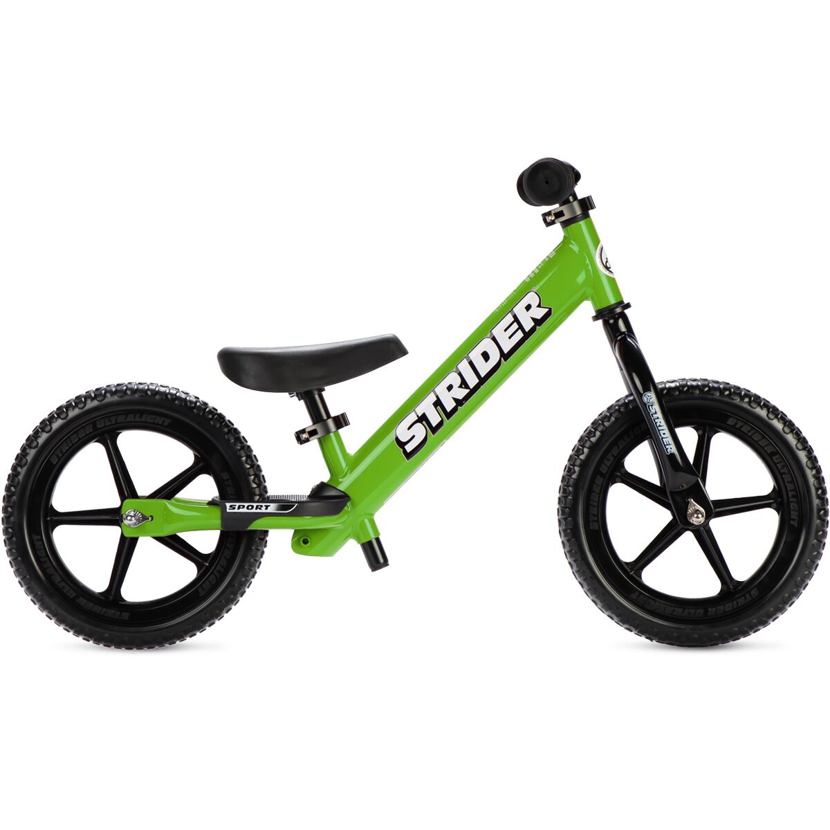 Strider 12 Sport Balance Bike - Kids' Green, One Size
