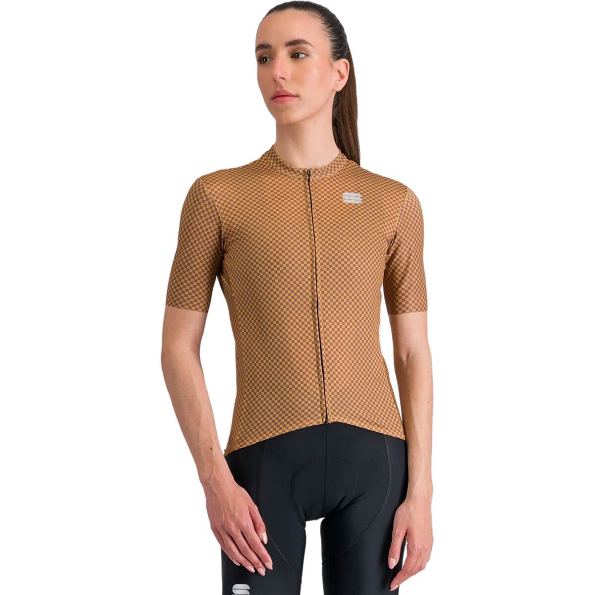 Sportful Sportful Checkmate Jersey - Women's Gold/Mauve, XL