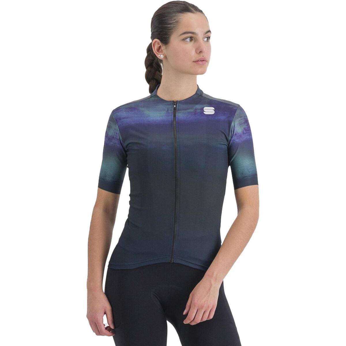 Sportful Sportful Flow Supergiara Jersey - Women's Galaxy Blue Black, XS