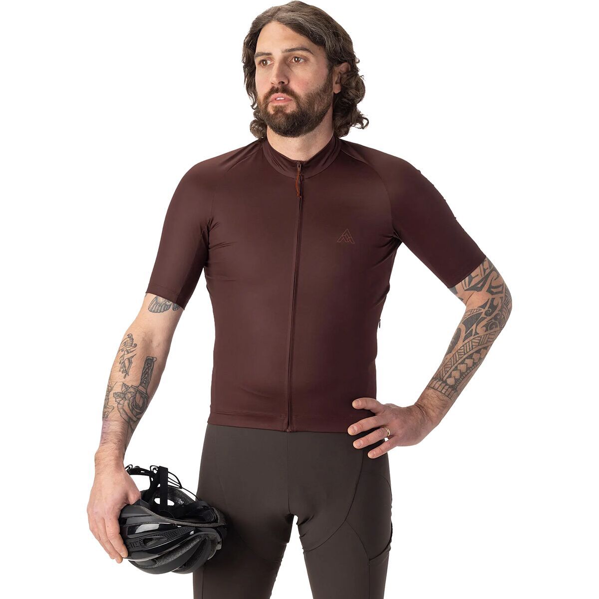 7mesh Industries Atlas Short-Sleeve Jersey - Men's Raisin, XL